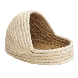 woven rabbit grass house